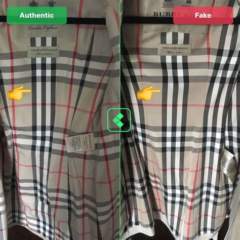 fake burberry check skirt|how to check burberry coat.